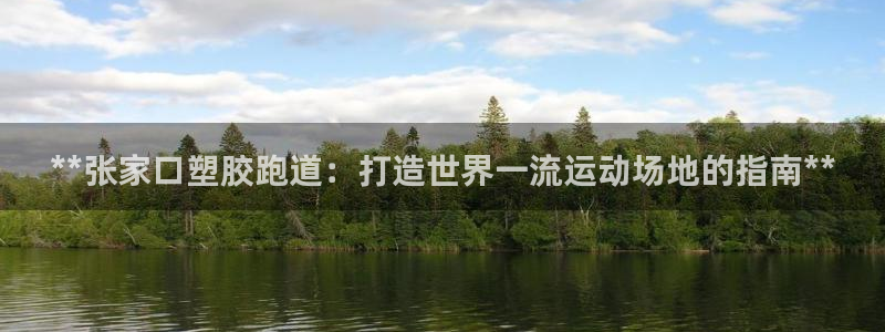 红足1一世：**张家口塑胶跑道：打造世界一流运动场地的指南**