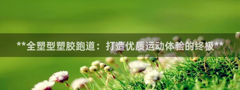 红足1世1站2站管理网：**全塑型塑胶跑道：打造优质运动体验的终极**