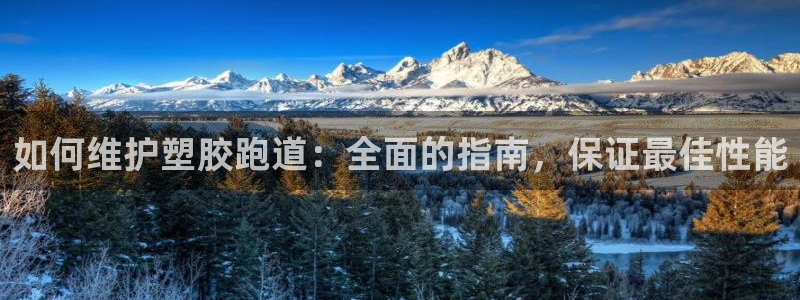红足1世手机下载：如何维护塑胶跑道：全面的指南，保证最佳性能