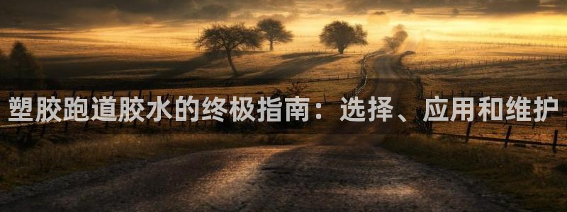 百度红足一1使用说明：塑胶跑道胶水的终极指南：选择、应用和维护