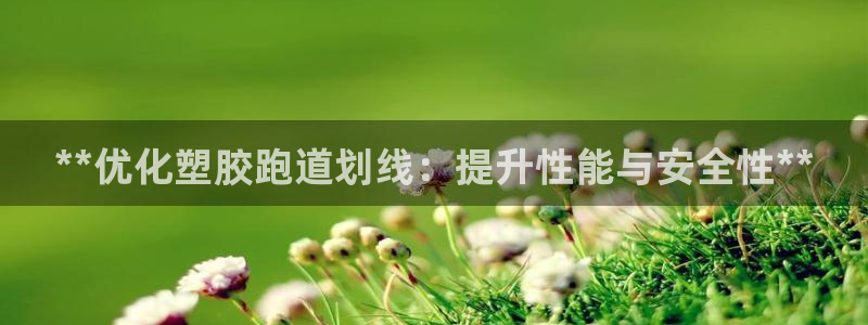 红足1世足球比分 localhost：**优化塑胶跑道划线：提升性能与安全性**