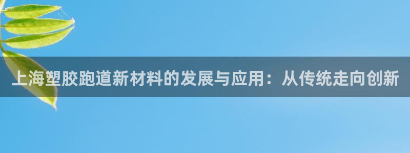 红足一一世足球网开奖记录:上海塑胶跑道新材料的发展与应用:从传统走向创新