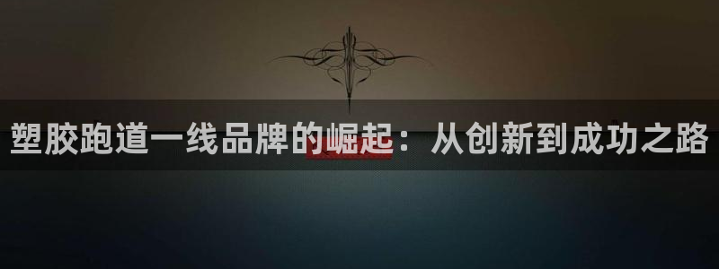 百度红足一1世：塑胶跑道一线品牌的崛起：从创新到成功之路