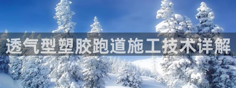 红足一1世开奖记录：透气型塑胶跑道施工技术详解