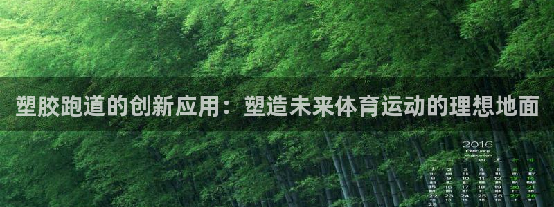 777814红·足一世：塑胶跑道的创新应用：塑造未来体育运动的理想地面